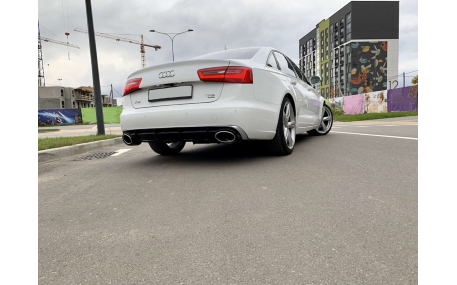 Накладка задняя Audi A6 C7 2011-2014