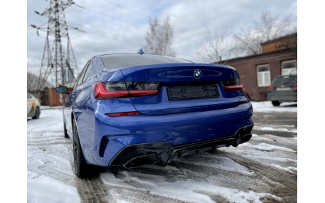 Накладка задняя BMW 3 G20 2019-2022