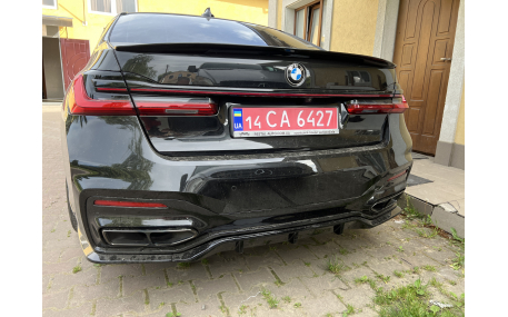 Накладка задняя BMW 7 (G11) 2019-2023