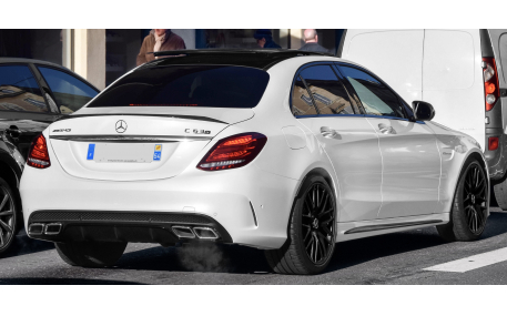 Накладка задняя Mercedes С-class W205 Sedan 2014-2019