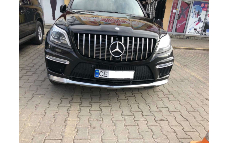Решетка радиатора Mercedes GL-class X166 2012-2015