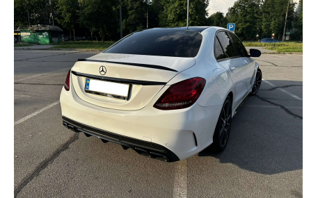 Спойлер Mercedes C-class W205