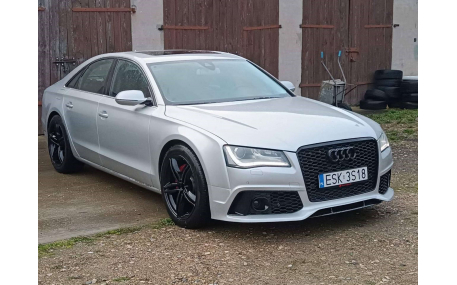 Бампер передний Audi A8 D4 2010-2014