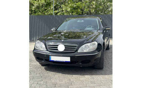 Решетка радиатора Mercedes S-class W220 1998-2002