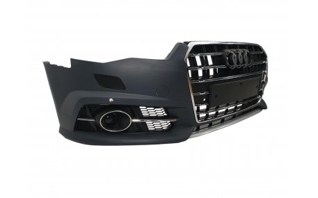 Бампер передний Audi A6 C7 2015-2018