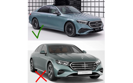 Решетка радиатора Mercedes E-class W214