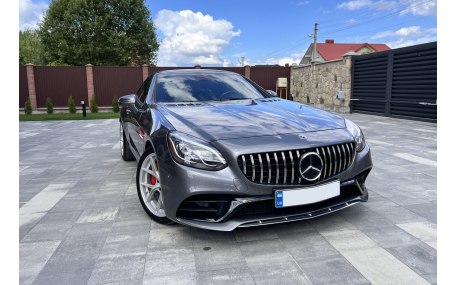 Решетка радиатора Mercedes SLK-class R172