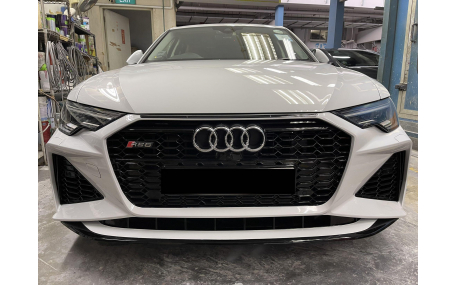 Бампер передний Audi A6 C8 2018-2022