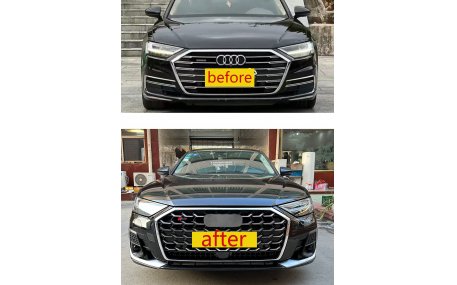 Бампер передний Audi A8 D5 2017-2021