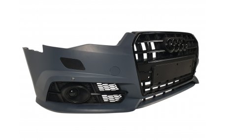 Бампер передний Audi A6 C7 2015-2018