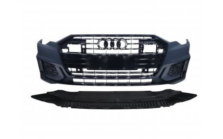 Бампер передний Audi A6 C8 2018-2022