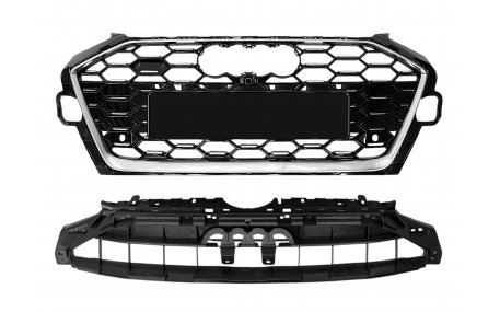 Решетка радиатора Audi A4 B9 2020-2023