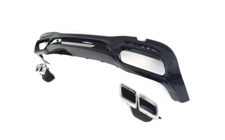 Накладка задняя Mercedes S-сlass W222 2017-2020