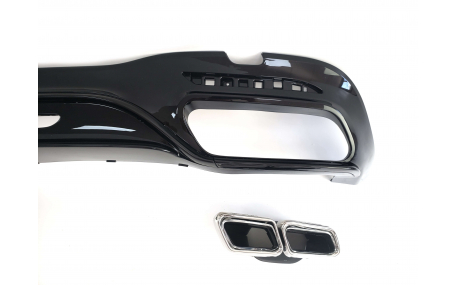 Накладка задняя Mercedes S-сlass W222 2017-2020