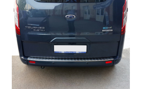 Накладка на задний бампер Ford Custom