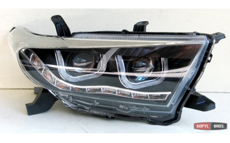 Фары передние Toyota Highlander 2010-2013