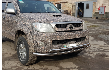 Защита передняя Toyota Hilux