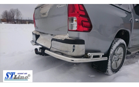 Защита задняя Toyota Hilux