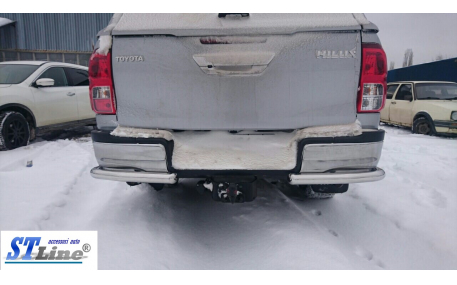 Защита задняя Toyota Hilux