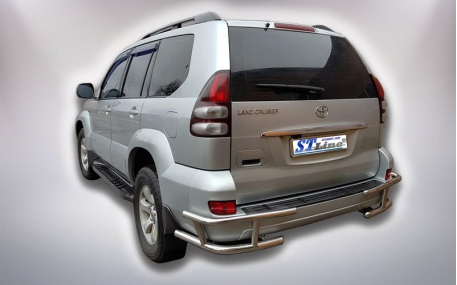 Защита задняя Toyota Land Cruiser Prado 120
