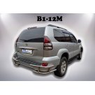 Защита задняя Toyota Land Cruiser Prado 120
