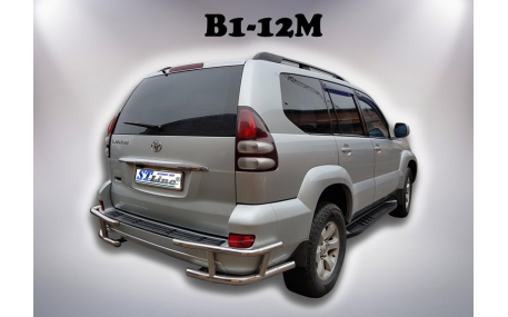 Защита задняя Toyota Land Cruiser Prado 120