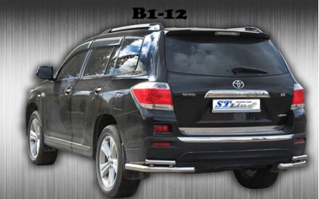 Защита задняя Toyota Highlander