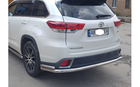 Защита задняя Toyota Highlander
