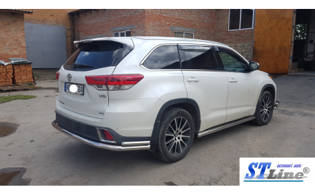 Защита задняя Toyota Highlander