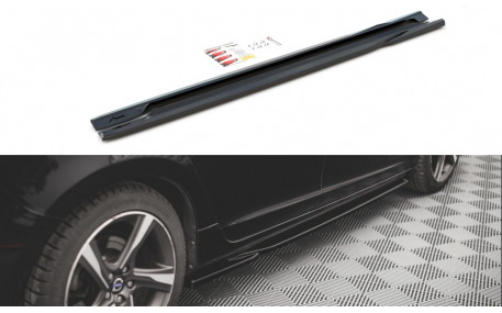 Накладки на пороги Volvo S60