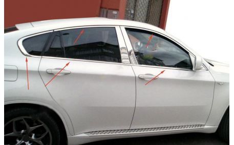 Хром накладки BMW X6 E71