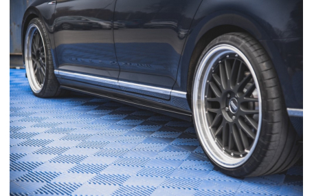 Накладки на пороги Volkswagen Passat B8