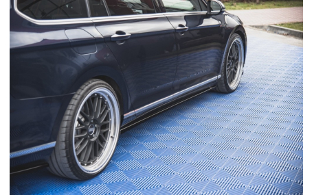 Накладки на пороги Volkswagen Passat B8