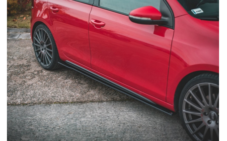 Накладки на пороги Volkswagen Golf 6