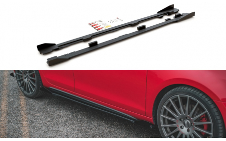 Накладки на пороги Volkswagen Golf 6