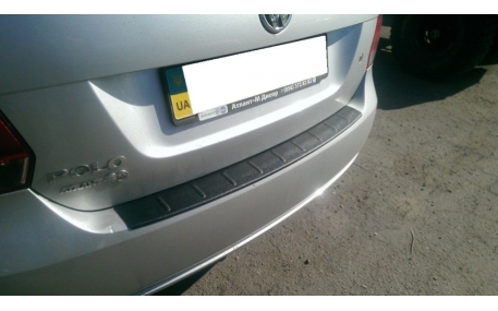 Накладка на задний бампер Volkswagen Polo