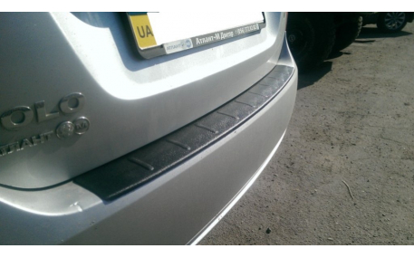 Накладка на задний бампер Volkswagen Polo