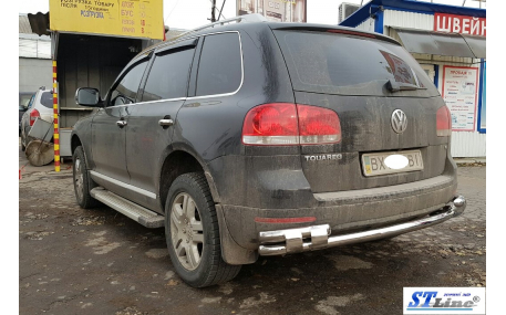 Защита задняя Volkswagen Touareg