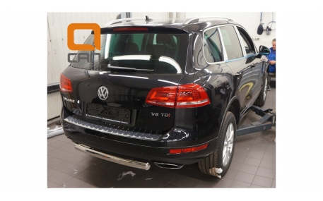 Защита задняя Volkswagen Touareg
