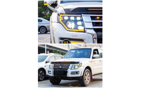 Фары передние Mitsubishi Pajero Wagon 4
