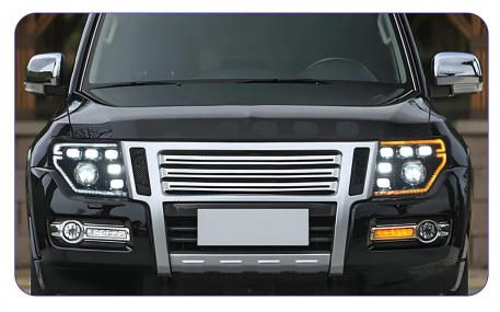 Фары передние Mitsubishi Pajero Wagon 4