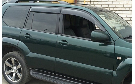 Дефлекторы окон Toyota Land Cruiser Prado 120