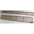 Накладка на задний бампер Toyota Land Cruiser 200