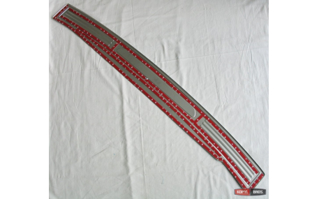 Накладка на задний бампер Toyota Land Cruiser Prado 150