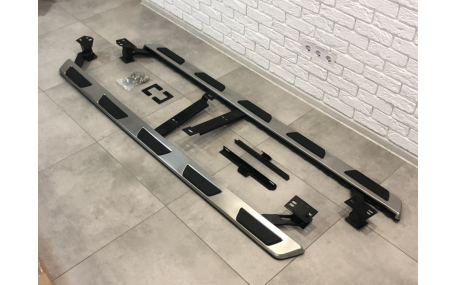 Подножки Audi Q7