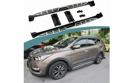 Подножки Hyundai Santa Fe