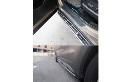 Подножки Hyundai Santa Fe