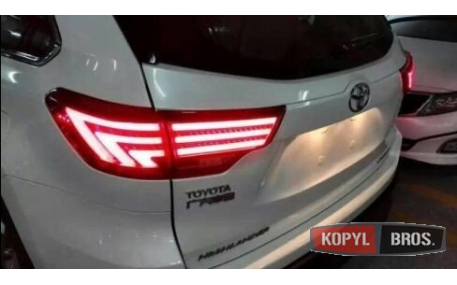 Фонари задние Toyota Highlander