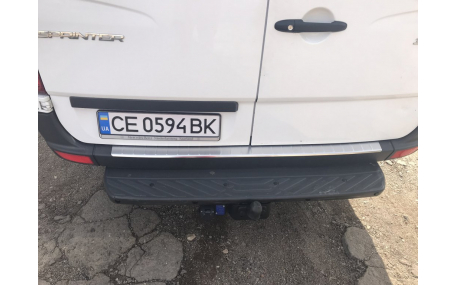 Накладка на задний бампер Volkswagen Crafter