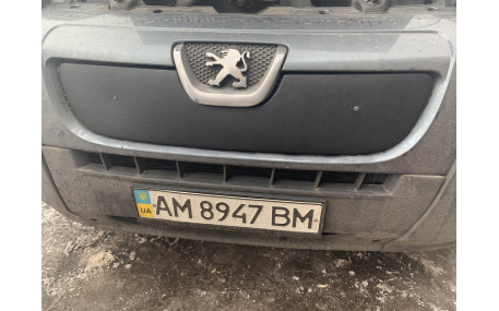 Зимняя накладка на решетку Peugeot Boxer